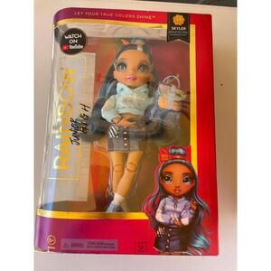Rainbow Junior High Fashion Doll Skyler Bradshaw w/ Accessories Blue Hair 9” NIB